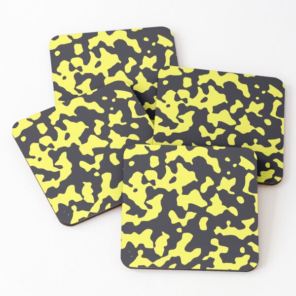 Item preview, Black And Yellow Camo  designed and sold by NECHSTORE.