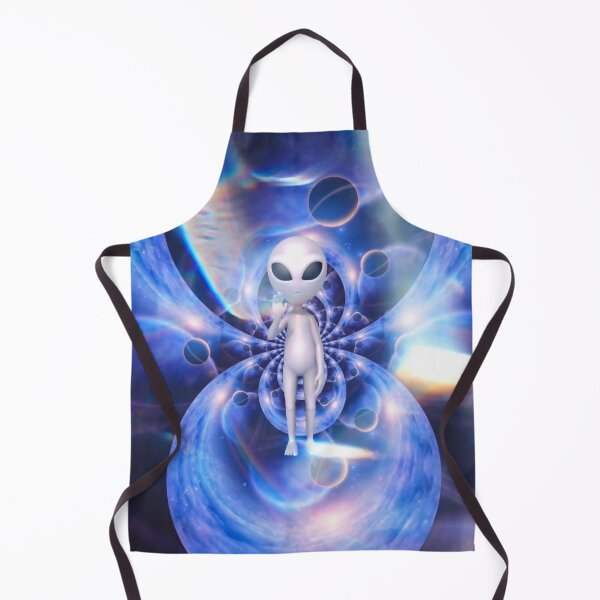 Item preview, Alien in Space Fractal designed and sold by rolffimages.