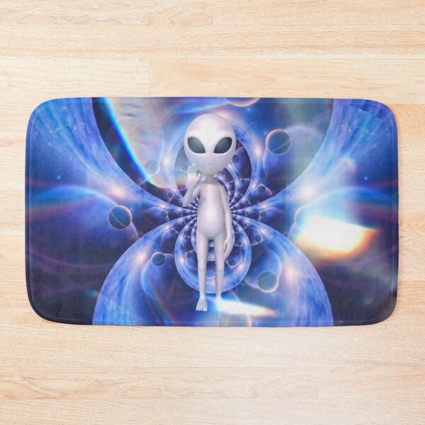 Item preview, Alien in Space Fractal designed and sold by rolffimages.