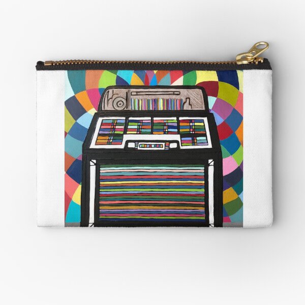 Jukebox Zipper Pouch