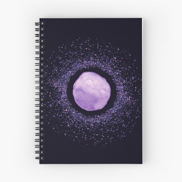 Item preview, Motivo de luna morada designed and sold by smashingarb.
