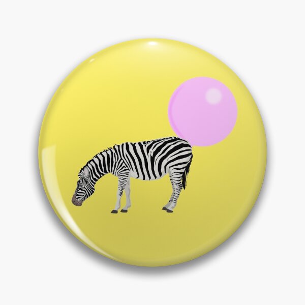 Item preview, Zebra Bubble Gum from Bottom designed and sold by WeaveTrumpet.
