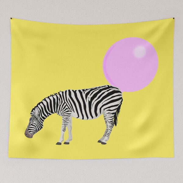 Item preview, Zebra Bubble Gum from Bottom designed and sold by WeaveTrumpet.