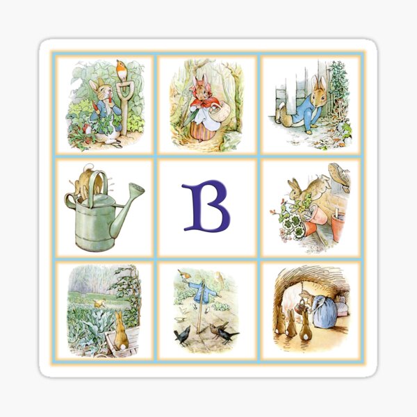 Item preview, PETER RABBIT images for the child whose name begins with B designed and sold by johndhalsted.