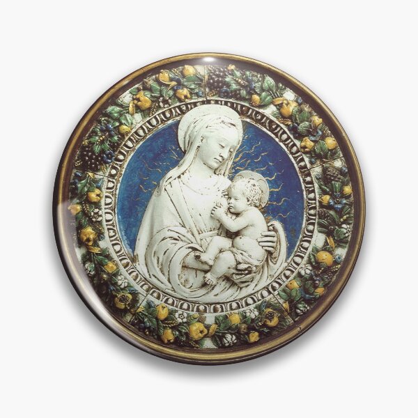 Item preview, MADONNA WITH CHILD FLORAL CROWN WITH FRUITS designed and sold by BulganLumini.
