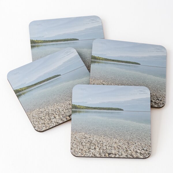 Item preview, Schoolhouse Beach - Washington Island designed and sold by sophiecrangle.