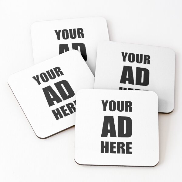 Item preview, Your Ad Here (black) designed and sold by Electric Fairy.