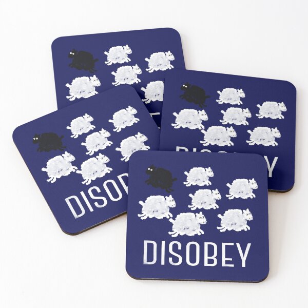 Item preview, Disobey: The black sheep disobeying  designed and sold by deynaaz.