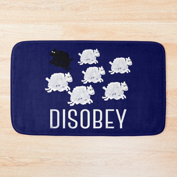 Item preview, Disobey: The black sheep disobeying  designed and sold by deynaaz.