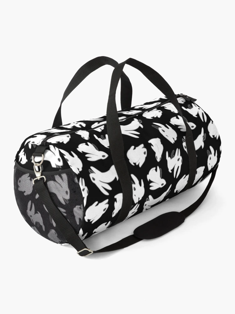 Thumbnail 2 of 3, Duffle Bag, White Rabbit designed and sold by Rackle-Crackle.