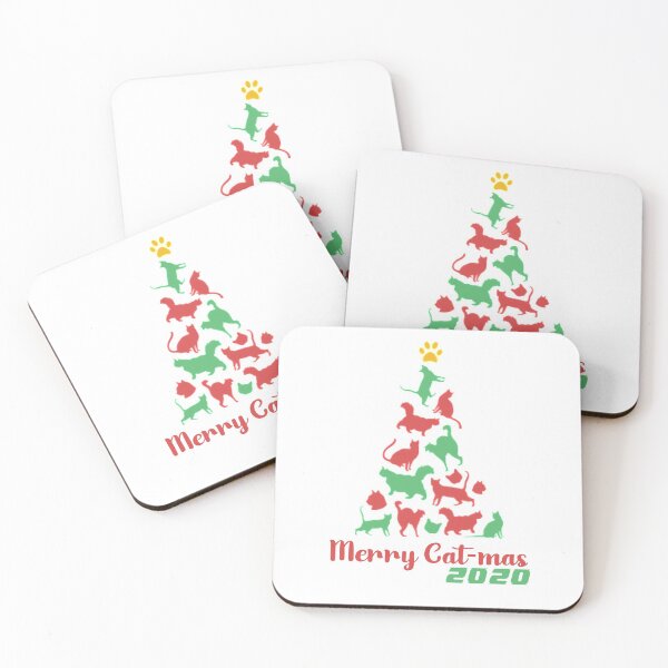 Item preview, Merry Cat-mas T-shirt | Cat t-shirts | Funny Christmas T-shirt | Christmas cat t-shirts 2020 | Christmas cat designed and sold by ChopshopTEXT.