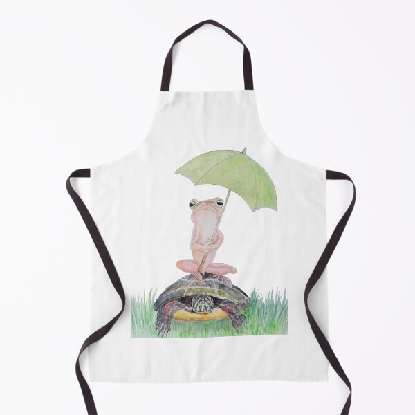 Item preview, Frog and turtle friends designed and sold by BrandyGerberArt.