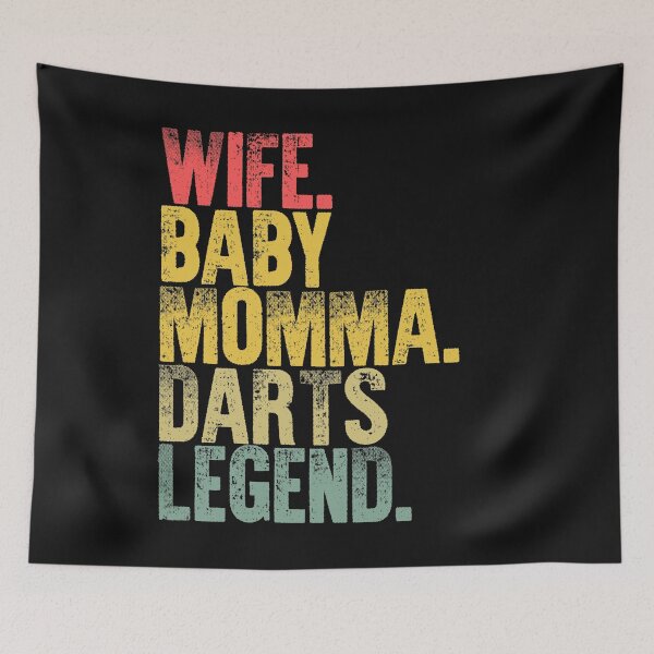 Item preview, Best Mother Women Funny Gift T Shirt Wife Baby Momma Darts Legend designed and sold by Bendthetrend.