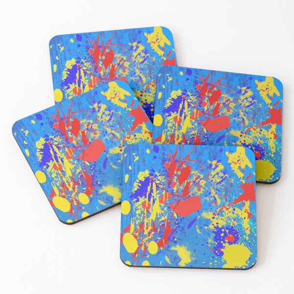 Item preview, abstract art colorful pattern designed and sold by pauloneill-art.