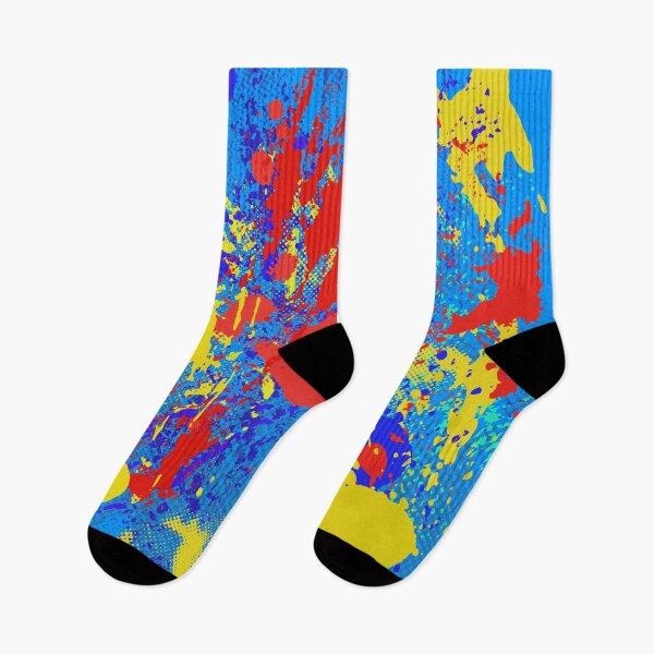 Item preview, patrón de colores de arte abstracto designed and sold by pauloneill-art.