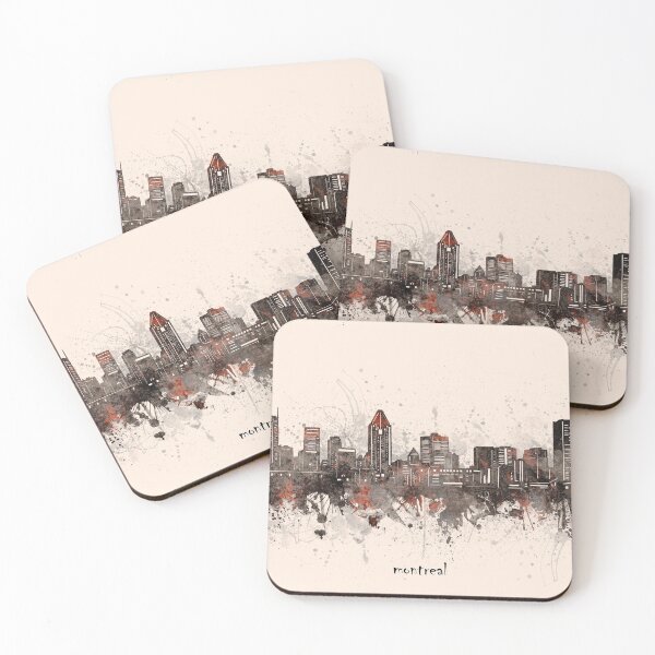 Item preview, montreal skyline designed and sold by BekimART2.
