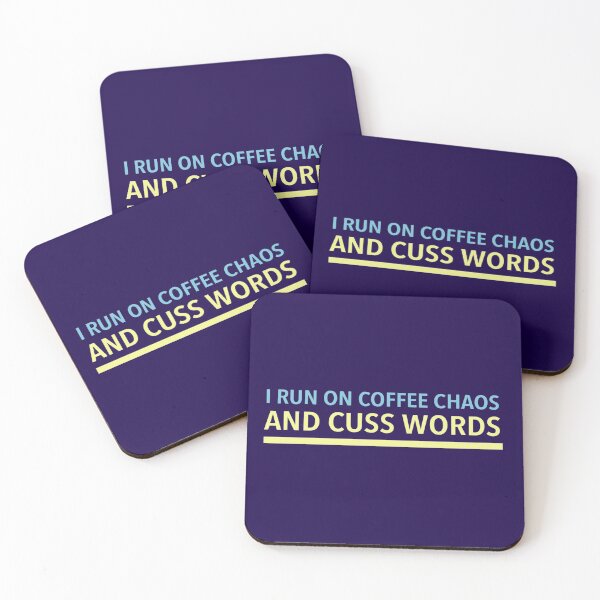 Item preview,  I run on coffee chaos and cuss words mom Gifts  designed and sold by AYACHI90.