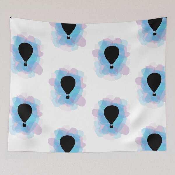 Item preview, Watercolor Hot Air Balloon designed and sold by owlshadow.