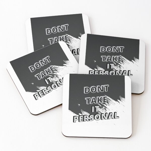 Item preview, Dont Take It Personal  designed and sold by Rizwandogar.
