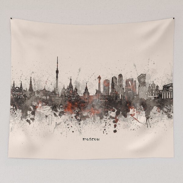 Item preview, moscow skyline designed and sold by BekimART2.