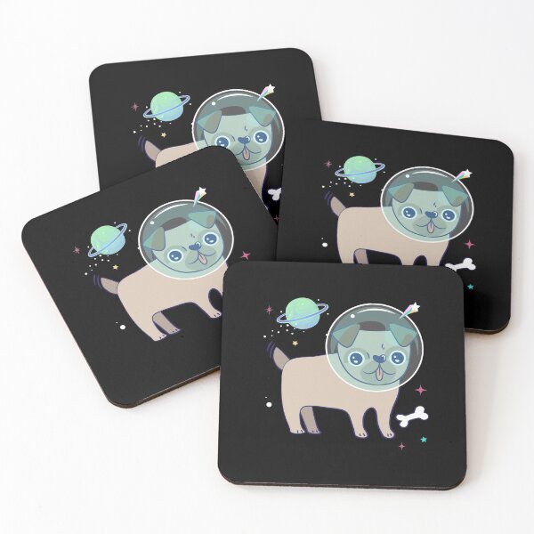 Item preview, Space Cosmic Dog designed and sold by QM Designing.