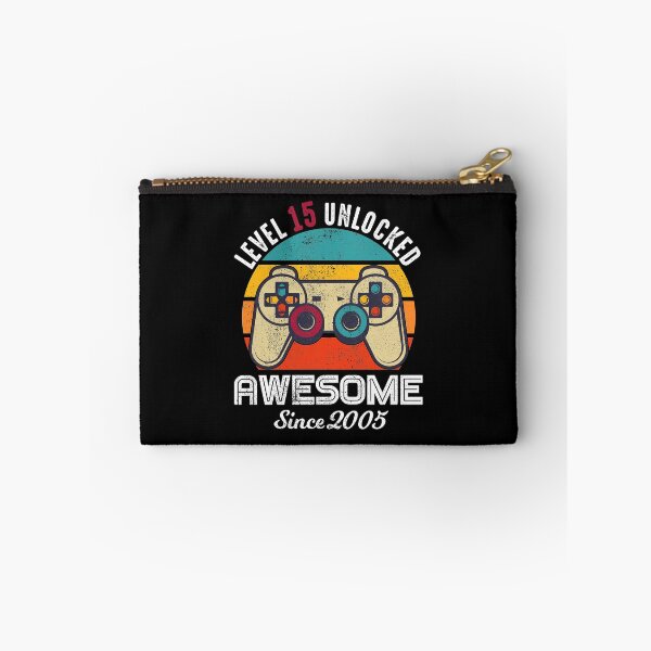 Item preview, Level 15 Unlocked Birthday Awesome Since 2005 designed and sold by RandomStuffShop.
