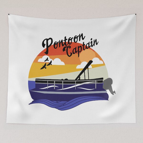 Item preview, pontoon captain design designed and sold by kmario.