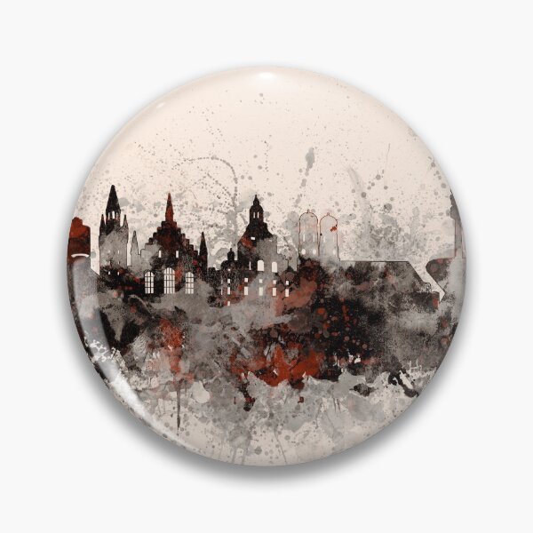 Item preview, munich skyline designed and sold by BekimART2.