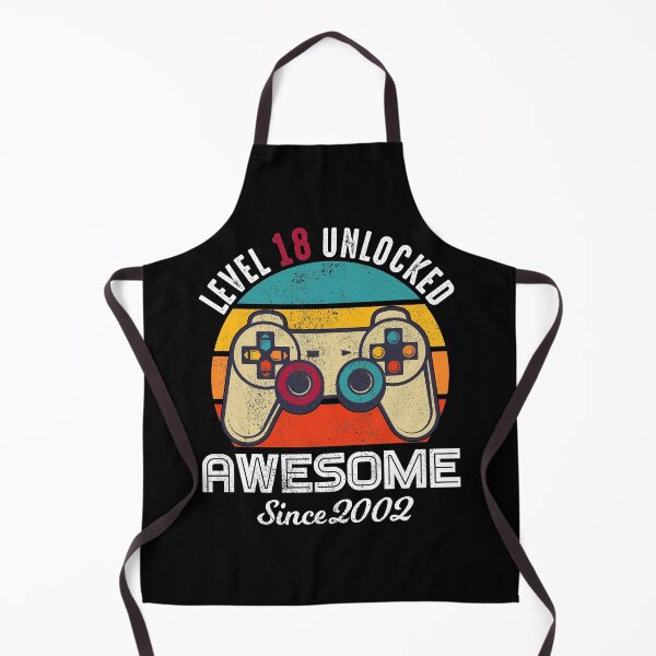 Item preview, Level 18 Unlocked Birthday Awesome Since 2002 designed and sold by RandomStuffShop.