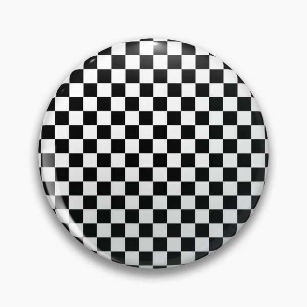 Item preview, Classic Black and White Check Coloured Pattern - Chequered, Checkered, Checks designed and sold by MissCheck.