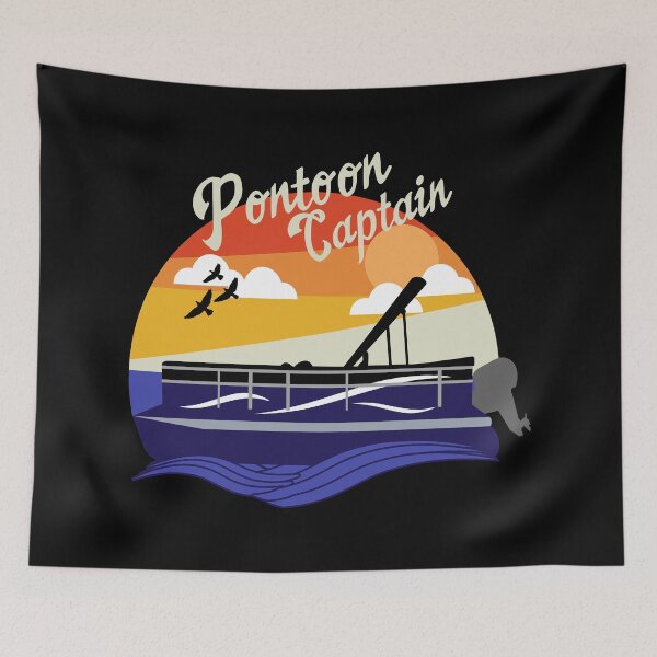 Item preview, pontoon captain design designed and sold by kmario.