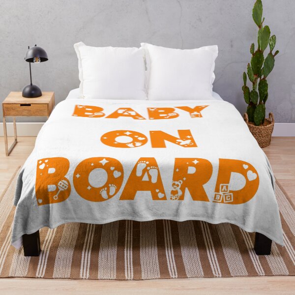 Item preview, Baby on board yellow cute designed and sold by ShirtzTonight.