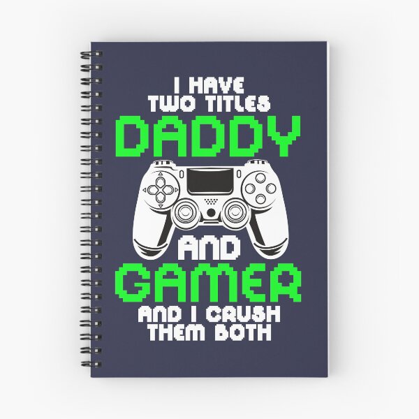 Item preview, I Have two Tiltes Daddy and Gamer and I Crush Them Both - Funny Gamer Daddy christmas gift designed and sold by Noahlaz.