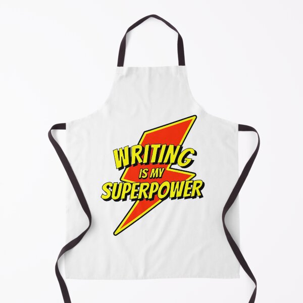Item preview, Writing Is My Superpower designed and sold by Scottees.