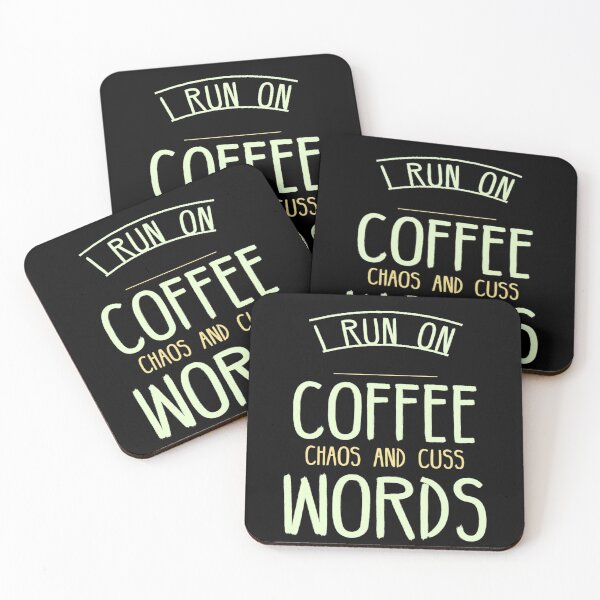 Item preview,  I run on coffee chaos and cuss words mommy Gifts  designed and sold by AYACHI90.