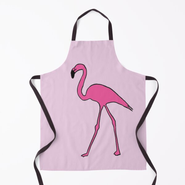 Item preview, Single pink flamingo (dark pink) designed and sold by Attenborough_Fan.