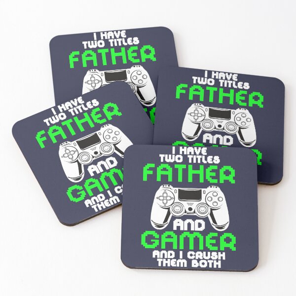 Item preview, I Have two Tiltes Father and Gamer and I Crush Them Both - Funny Gamer Father christmas gift designed and sold by Noahlaz.