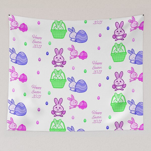 Item preview, Happy Easter 2021 sticker pack designed and sold by Crystalsgraphix.