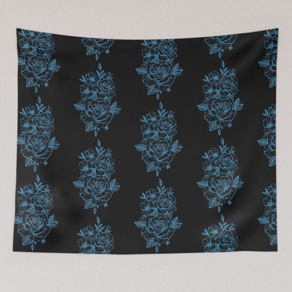 Item preview, Blue Flowers designed and sold by Lilaclown.