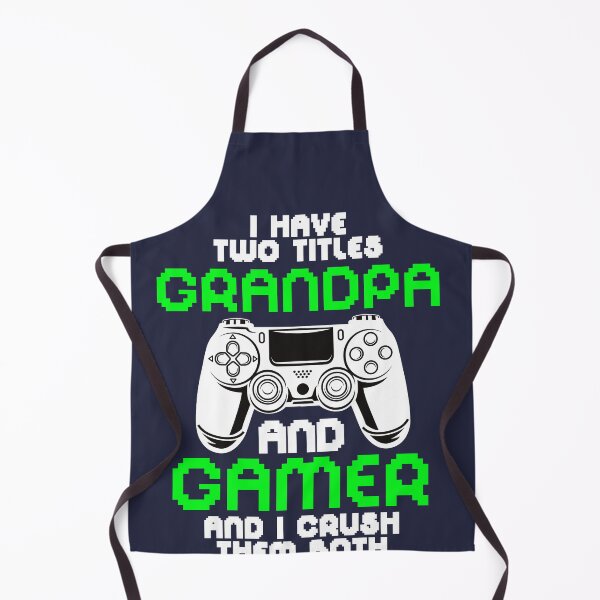 Item preview, I Have two Tiltes Grandpa and Gamer and I Crush Them Both - Funny Gamer Grandpa christmas gift designed and sold by Noahlaz.
