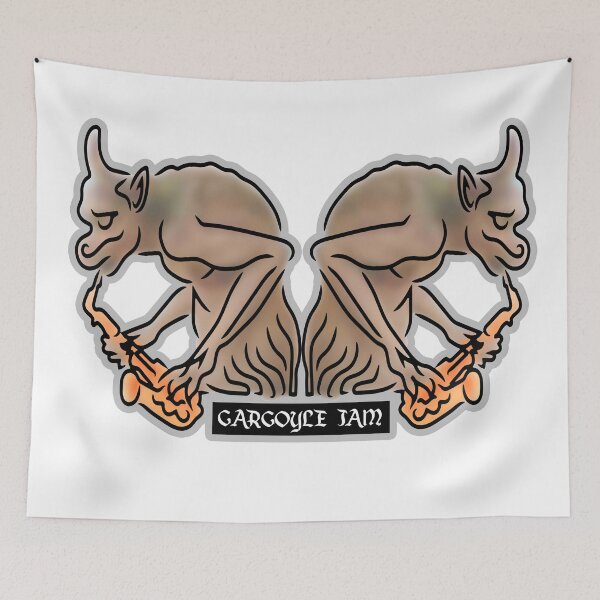 Item preview, gargoyle jam designed and sold by Xdelacra.