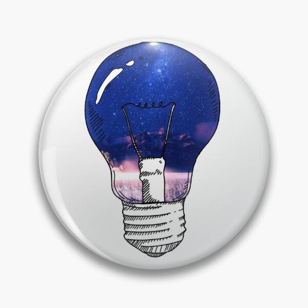 Item preview, Night Mountain Lightbulb designed and sold by prince-of-pluto.