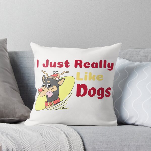 Item preview, I Just Really Like Dogs Ok, Funny Gift For Christmas for Dogs lovers designed and sold by be-great.