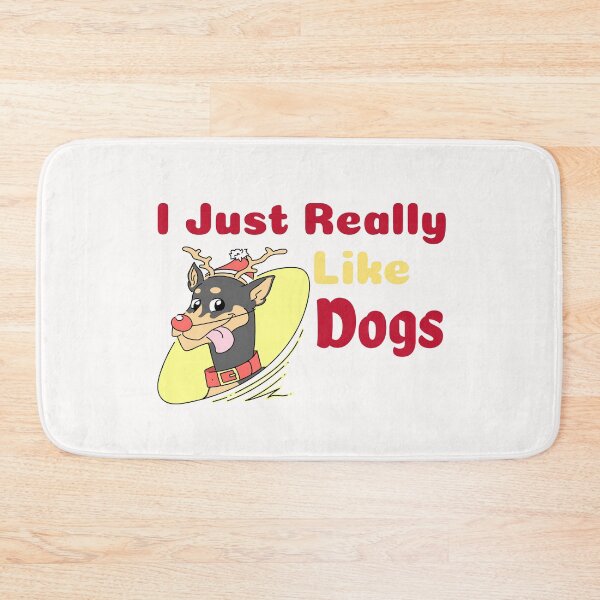 Item preview, I Just Really Like Dogs Ok, Funny Gift For Christmas for Dogs lovers designed and sold by be-great.