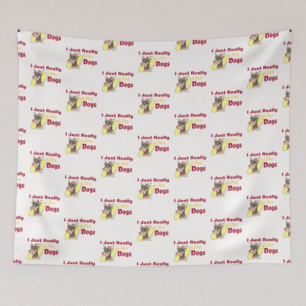 Item preview, I Just Really Like Dogs Ok, Funny Gift For Christmas for Dogs lovers designed and sold by be-great.