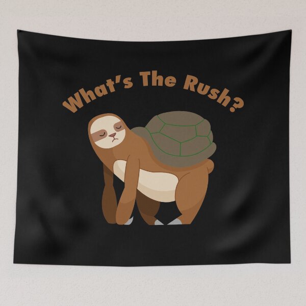 Item preview, Funny Sloth Turtle Shell designed and sold by Giovanni's  Brown Quotes.