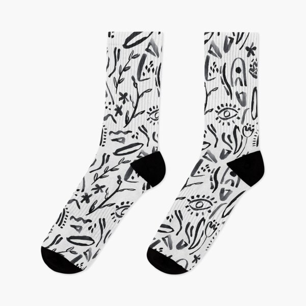 Item preview, Watercolour Black Abstract Shapes designed and sold by RebeccaFlaherty.