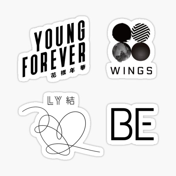 BTS Album Stickers