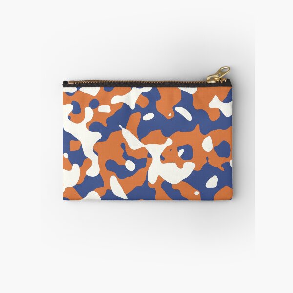 Item preview, Modern Blue And Orange Camo Camouflage  designed and sold by NECHSTORE.