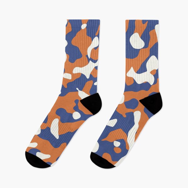 Item preview, Modern Blue And Orange Camo Camouflage  designed and sold by NECHSTORE.